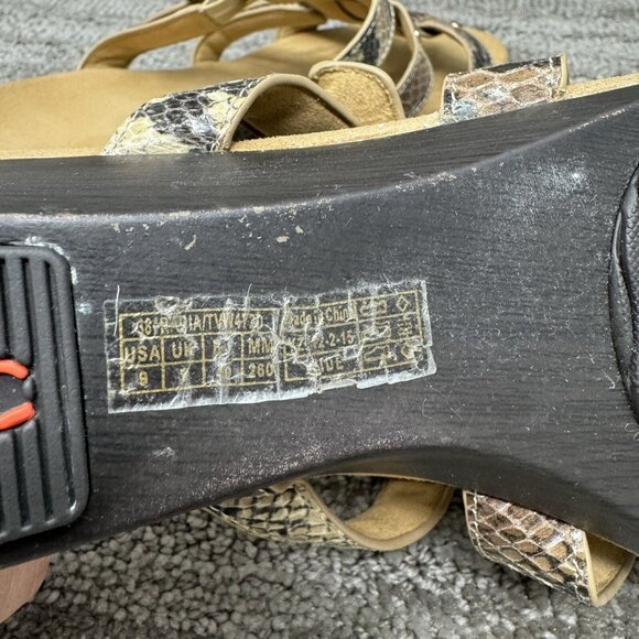 Vionic 381 Radia Snake Print Slide Sandal Shoe Women's US 9 - Picture 6 of 6